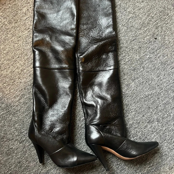 Iro MALOOFA BOOT IN BLACK, size 37 - Picture 2 of 13